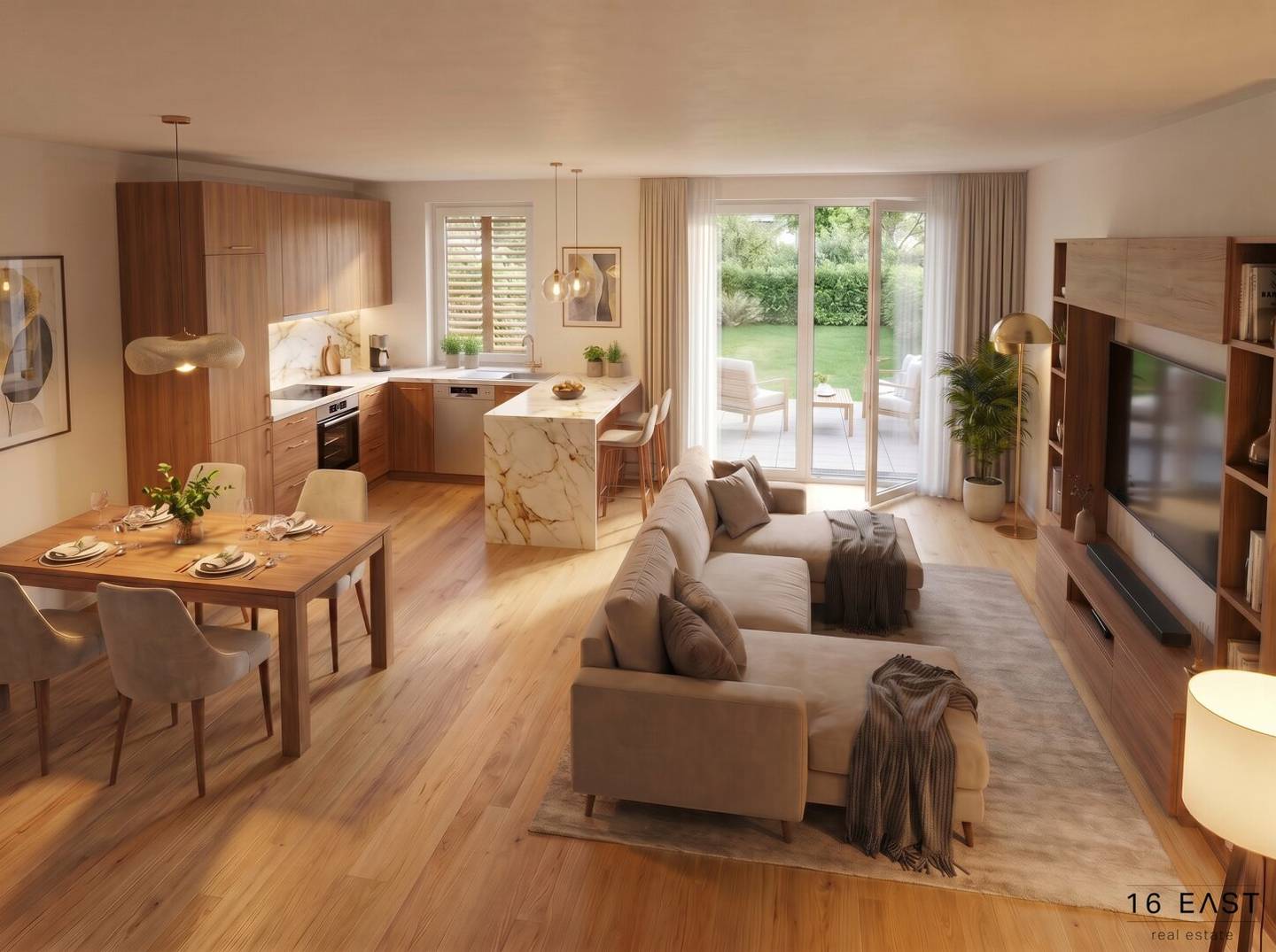 2 room new build with garden and terrace | commission free for buyers, 2 room new build with garden and terrace | commission free for buyers