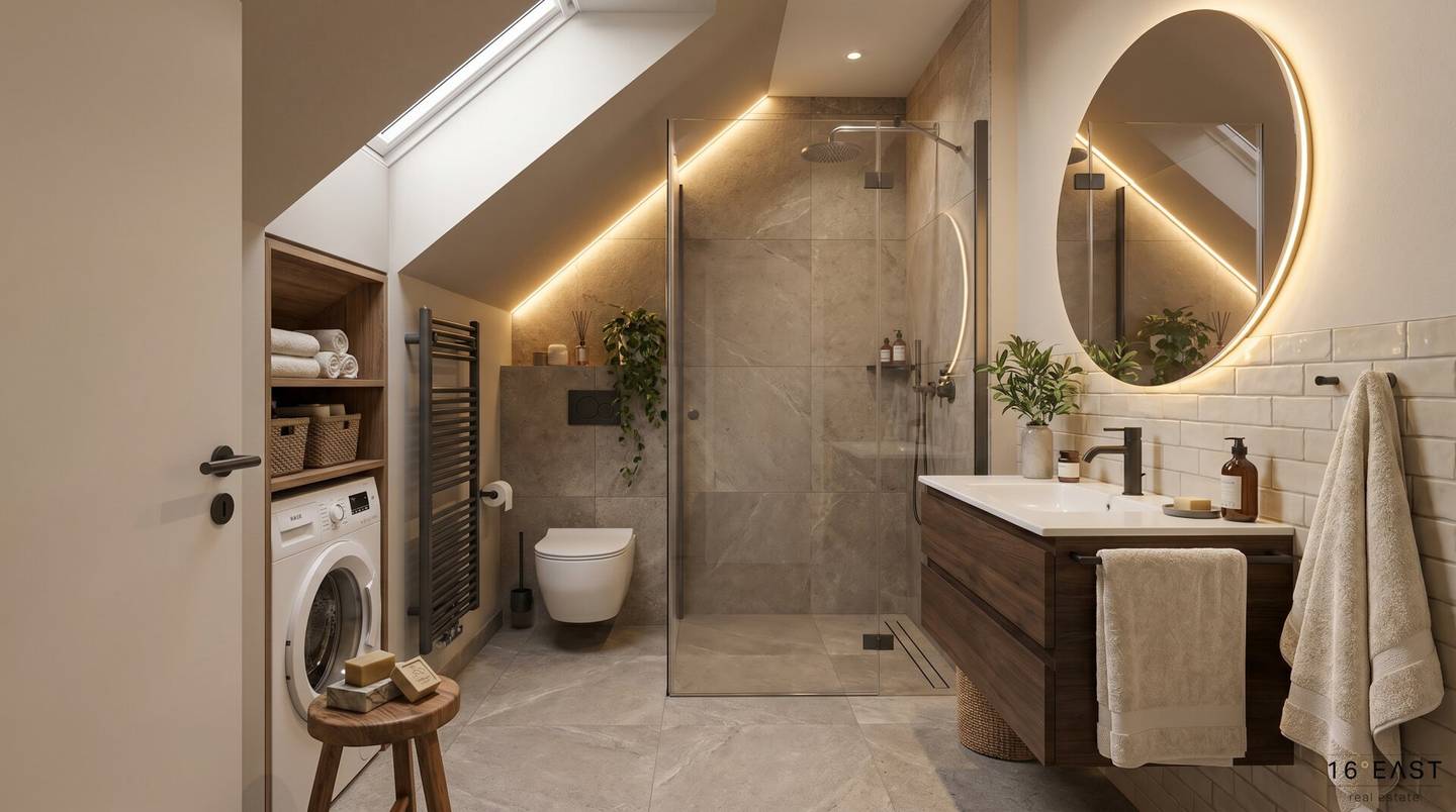 1 room new build with terrace commission free for buyers
