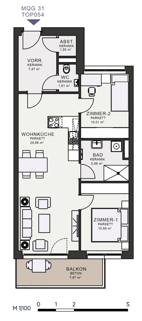 Modern living in the new build First occupancy in MQG