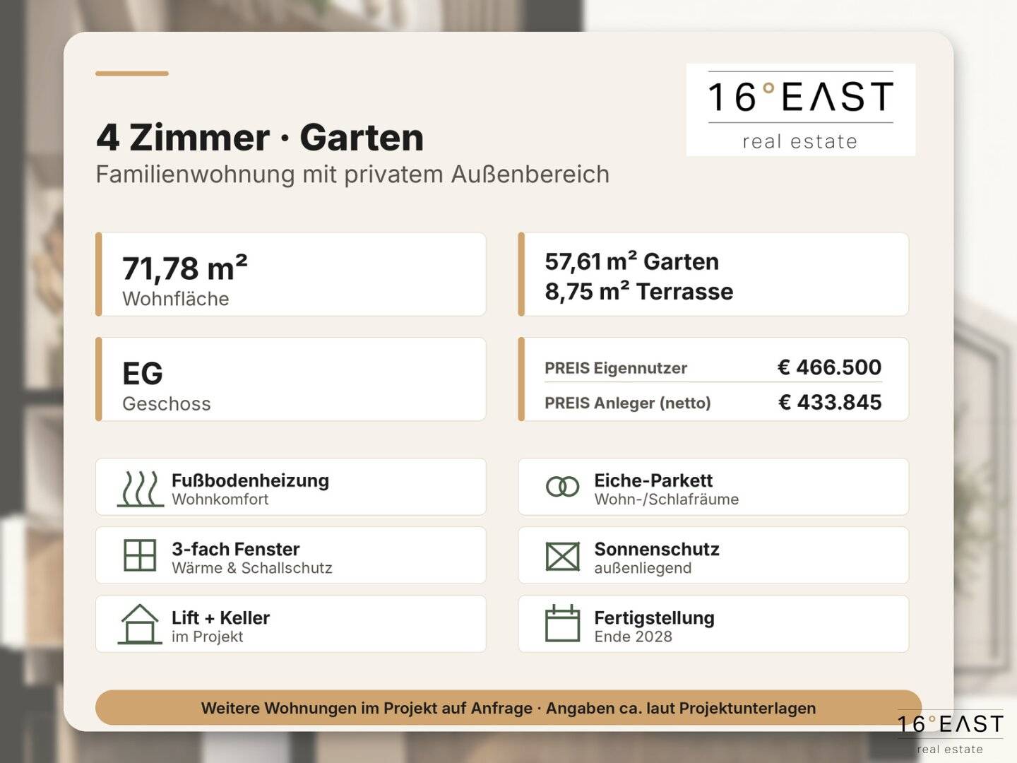4-Zimmer-Neubau mit Garten & Terrasse | provisionsfrei für Käufer