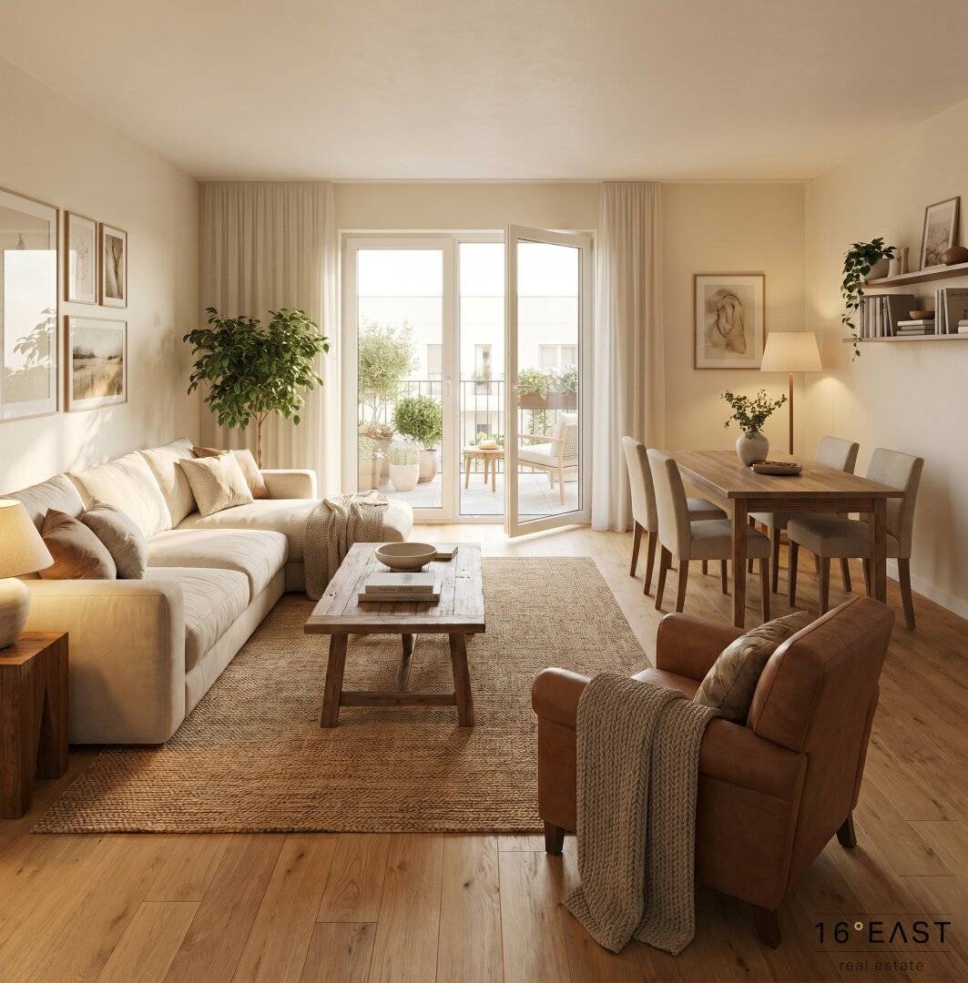 3 room new build with balcony | approx. 72 m² living space