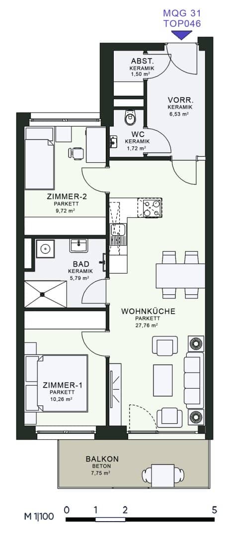 Modern living in the new build First occupancy at MQG