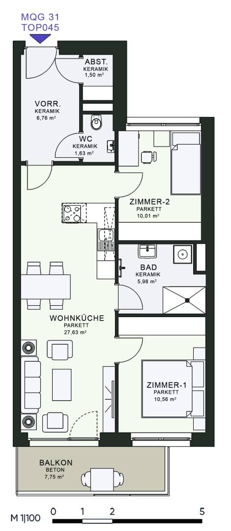Modern Living in the New Building First Occupancy MQG