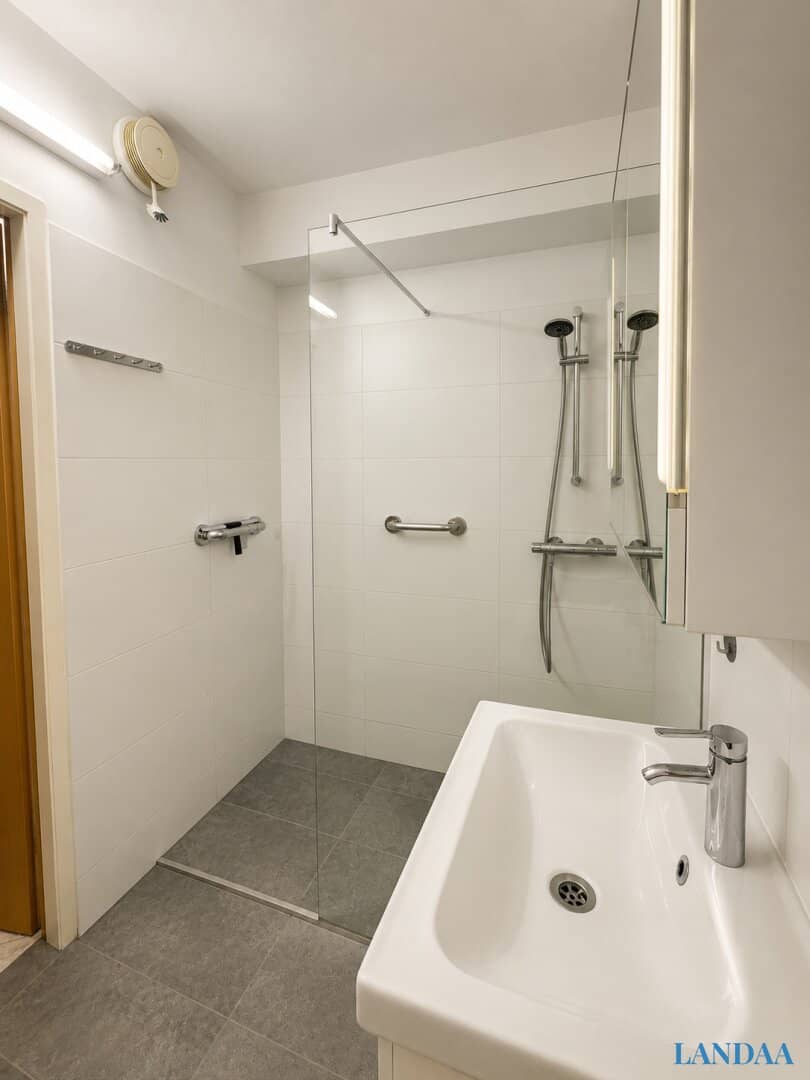 4-room apartment with balcony on the 3rd floor