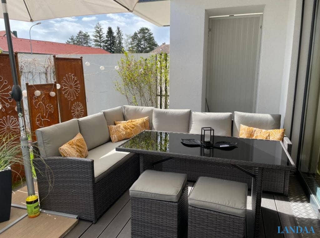 3 Zimmer Gartenwohnung inklusive 2 Garagenplätze