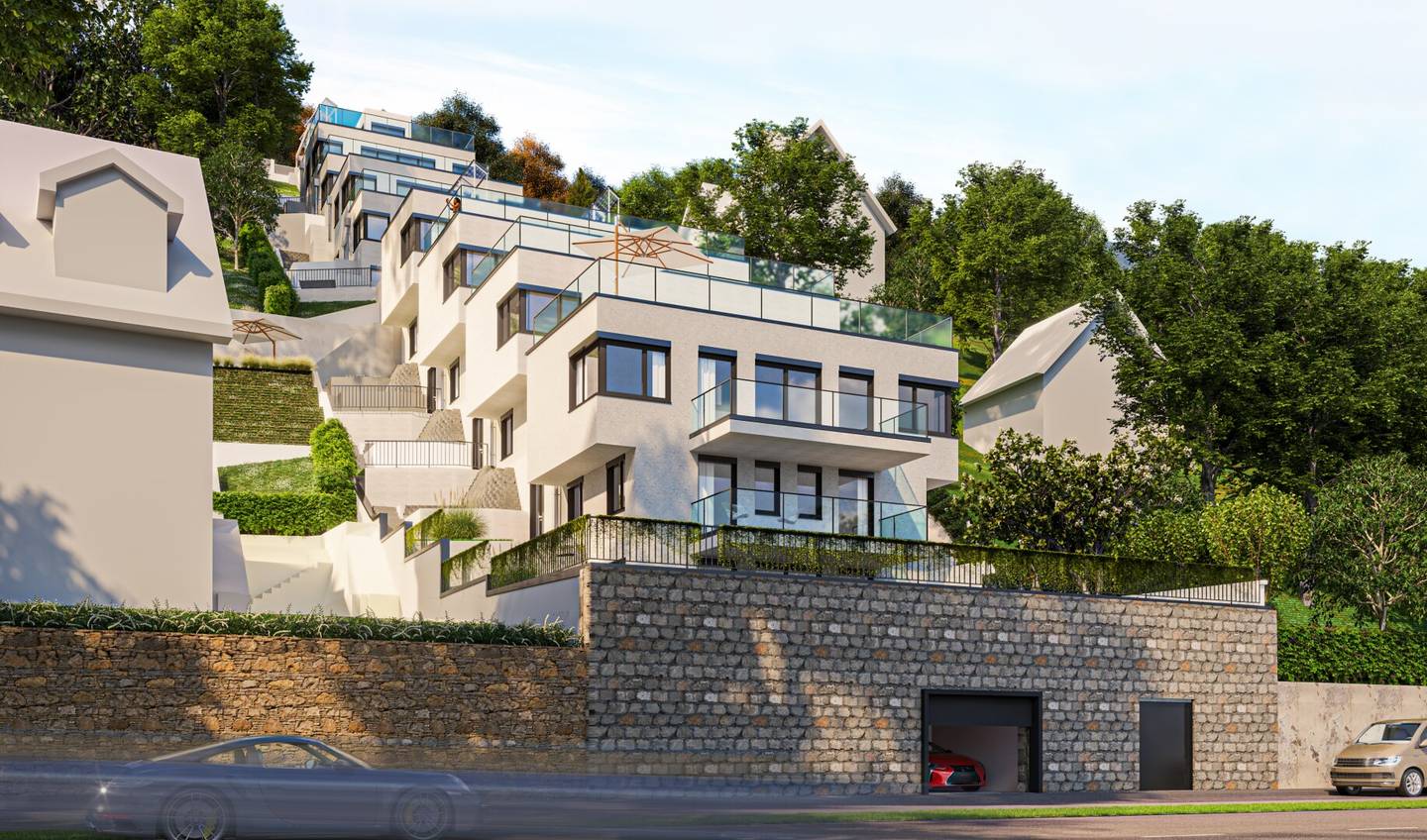 The River Terrace – Luxuswohnen mit Donaupanorama