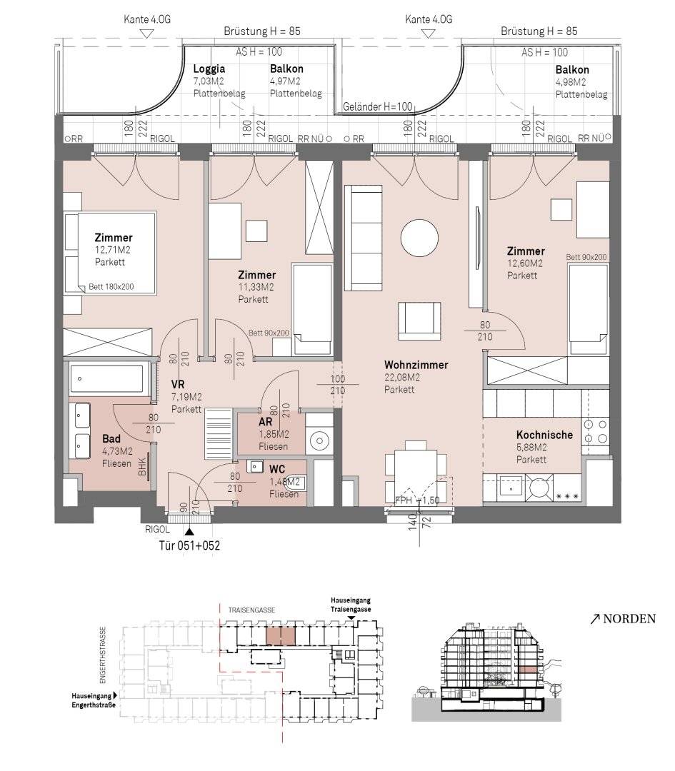 Provision free Modern living on the Danube waterfront with Danube view