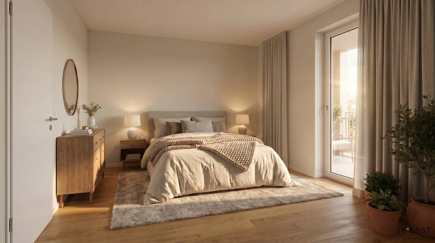 Three room new build with garden, terrace and loggia | commission free for buyers