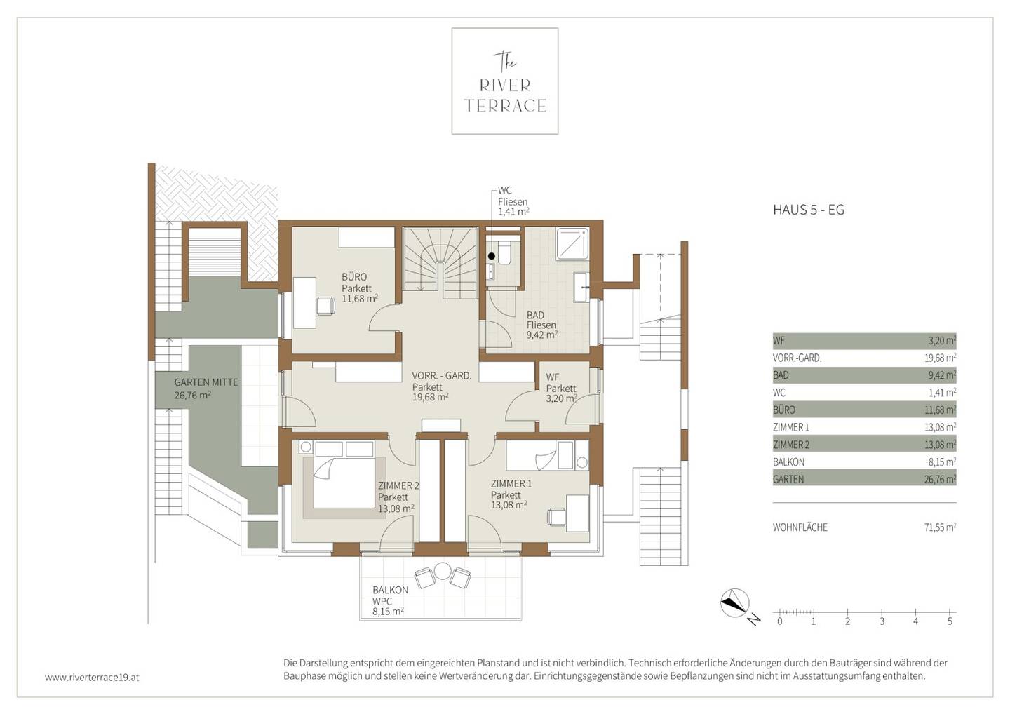 Exklusives Wohnen in Toplage: Moderne Einfamilienhaus mit Garten, Terrassen und Garage in 1190 Wien - Erstbezug!
