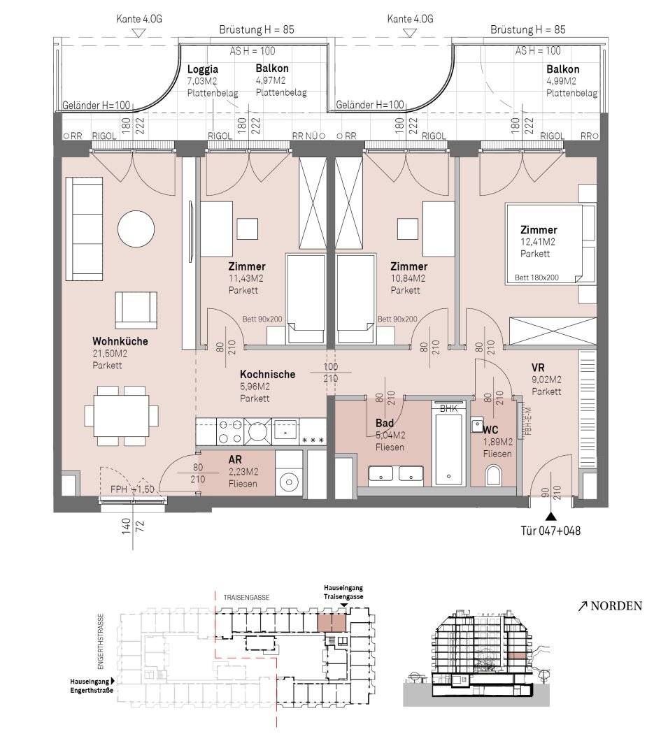 Commission Free Modern living on the Danube riverfront with Danube view