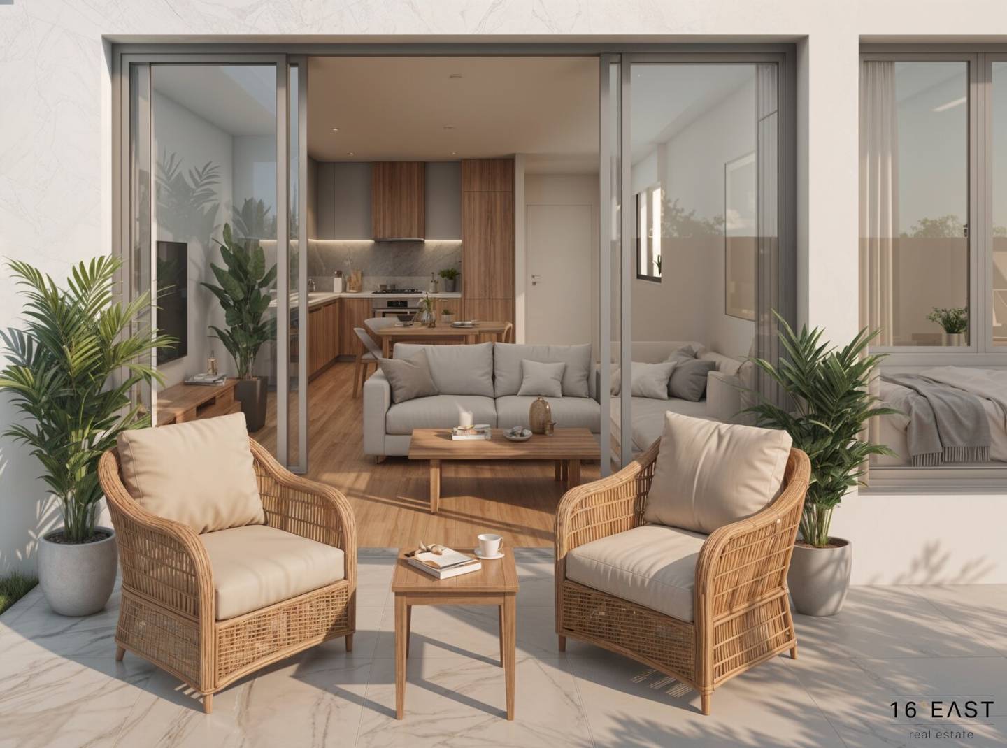 2-Zimmer-Neubau mit Garten & Terrasse | provisionsfrei für Käufer