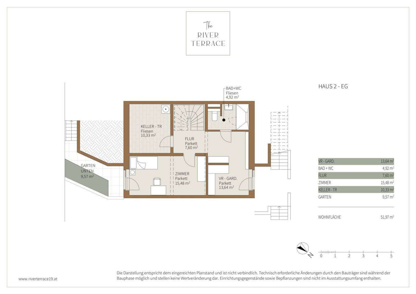 Moderne Wohnidylle in Top-Lage: Erstbezug Einfamilienhaus mit Garten, Terrasse & Garage in 1190 Wien - nur 989.000,00 €!