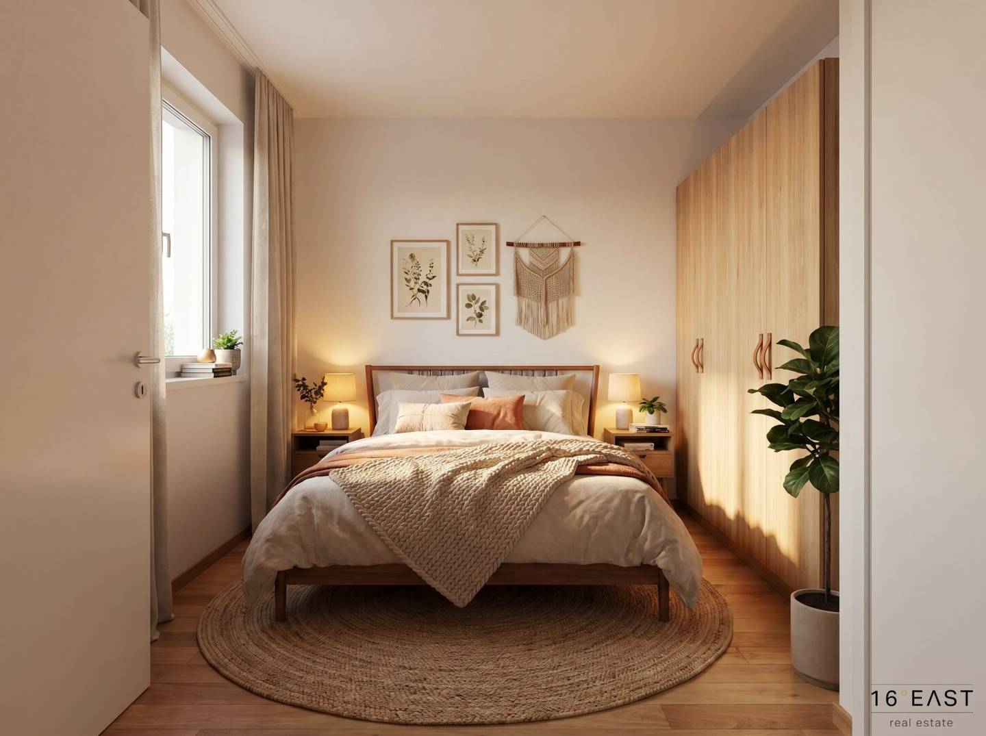 Two room new build with balcony under € 300,000 commission free for buyers