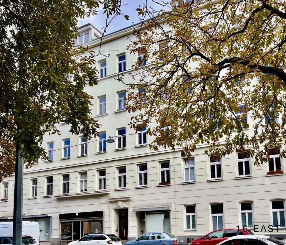 INVESTMENT! 1 room old building apartment in top location with green view near Millennium City and Danube