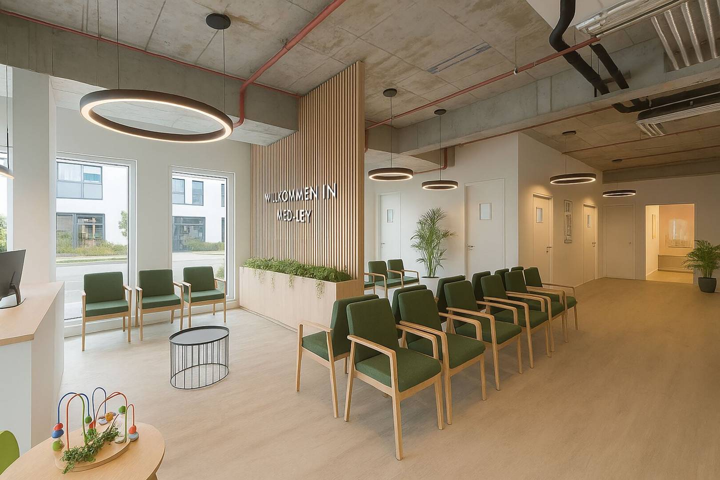 Your practice in the heart of the Nordbahnviertel