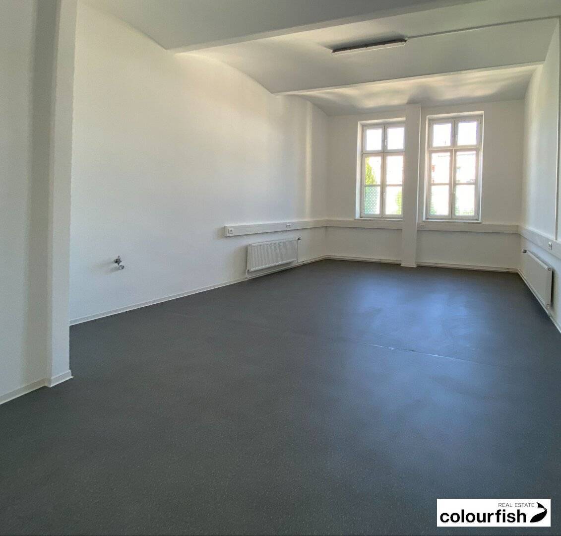 Kleinbüro in ehemaliger Fabrik Nähe Triester Straße