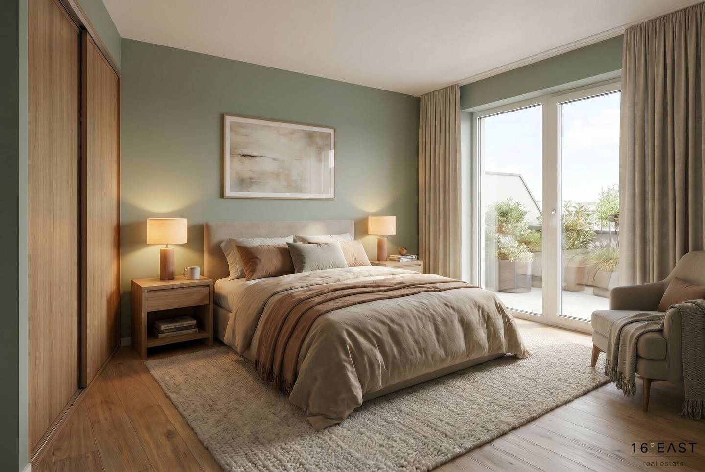 3-Zimmer-Dachgeschoss mit großer Terrasse | provisionsfrei für Käufer