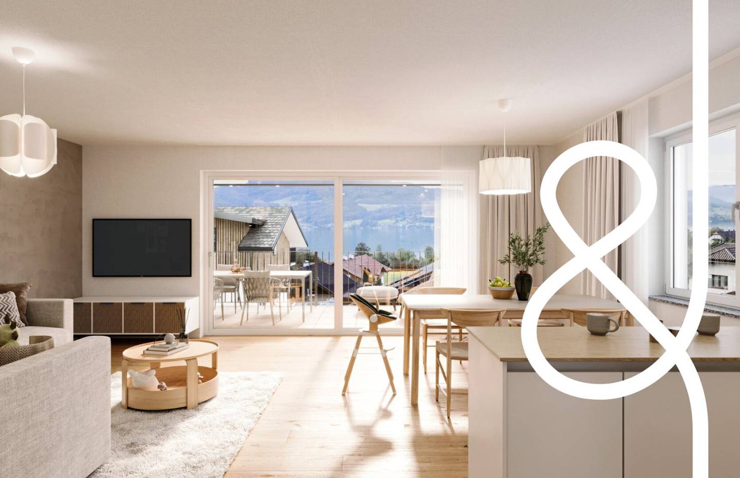 Dreamlike Maisonette Apartment for Families, Generous, Modern and Natural
