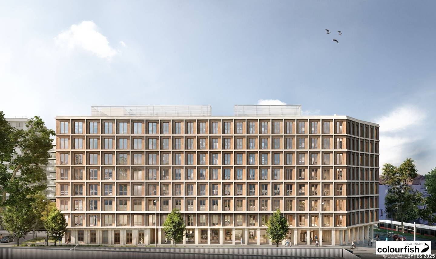 ANCHOR // Wood Hybrid Office Building