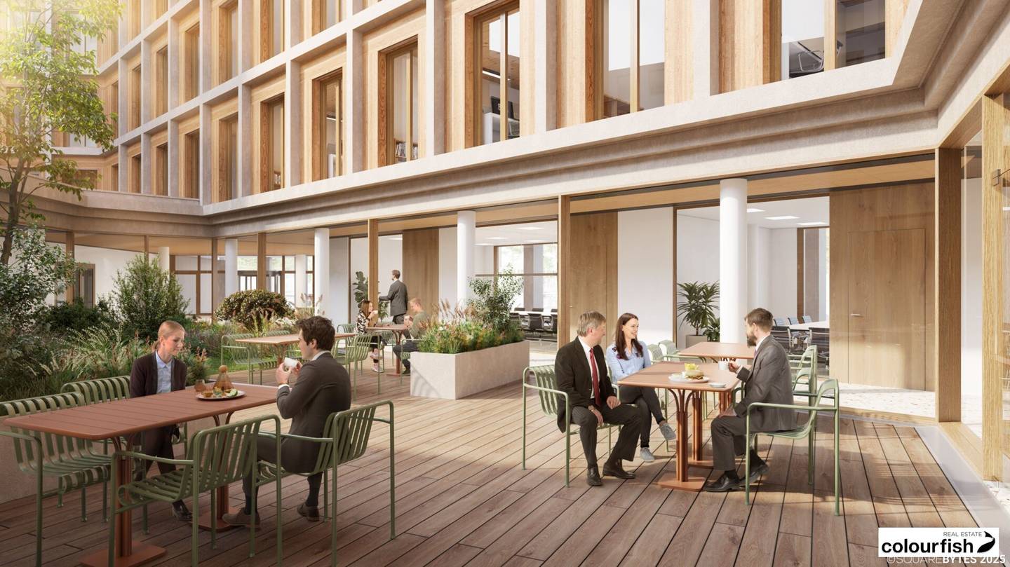 ANCHOR // Wood Hybrid Office Building