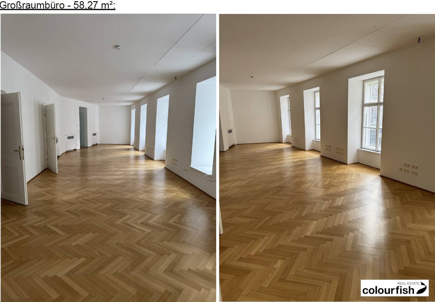 Kleine Bürofläche am Hof