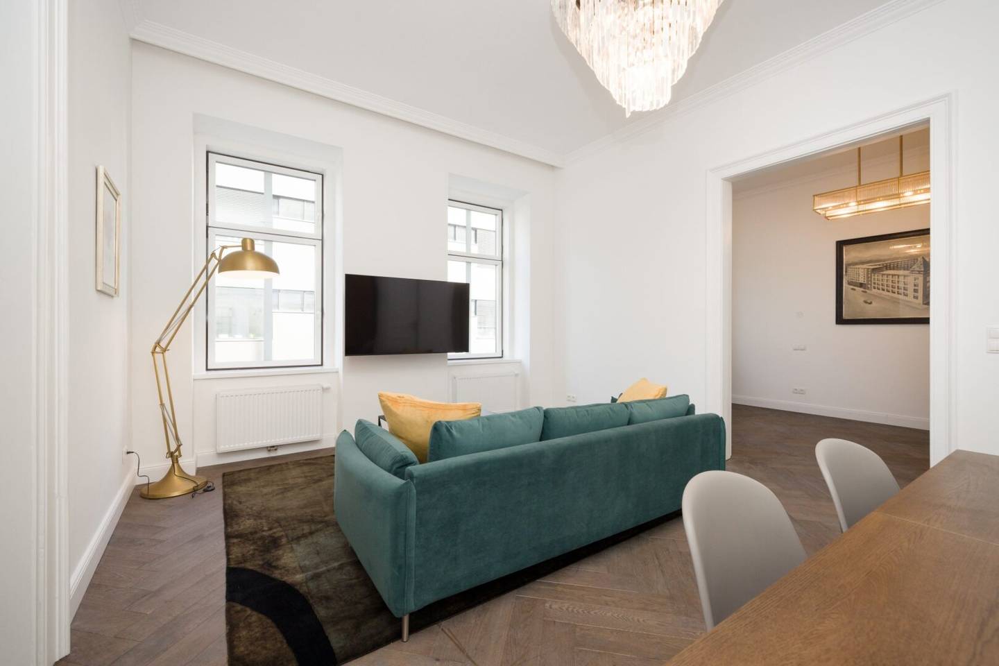 Luxury owner occupied apartment in the 2nd District, 4 rooms, 2 bathrooms, stylish fittings in urban top location