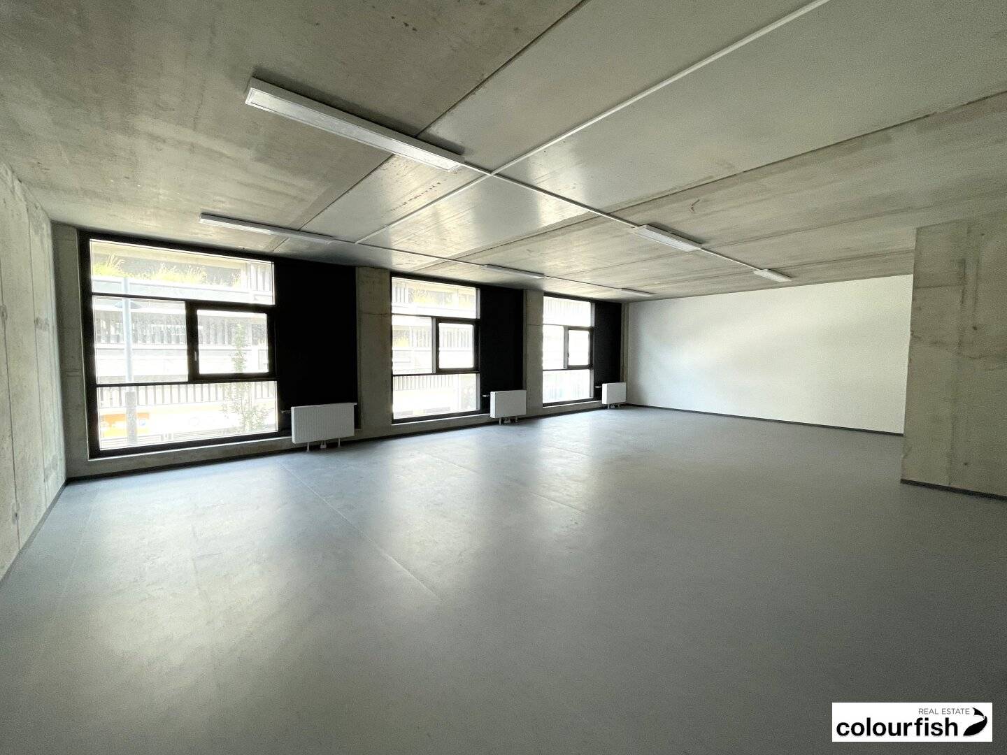 Attractive spaces in the Gewerbehof Seestadt