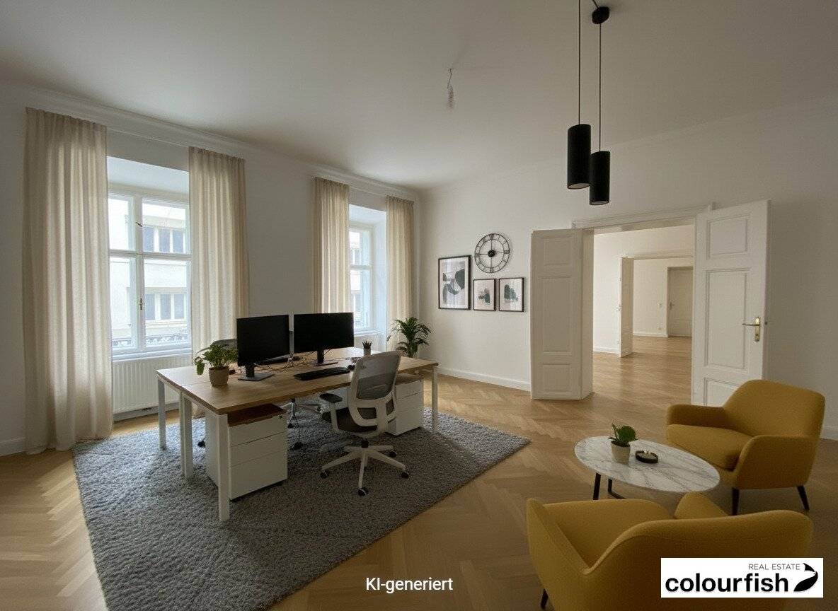 Historisches Büro in zentraler Lage