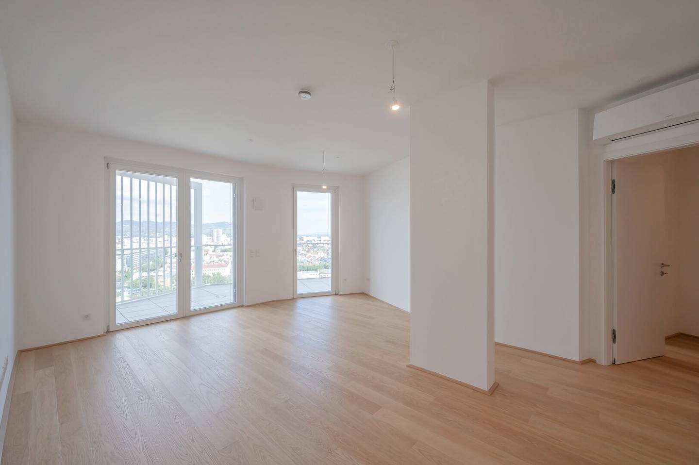Dreamlike beautiful sunsets with far-reaching views - First occupancy at Nordbahnviertel! (T185)