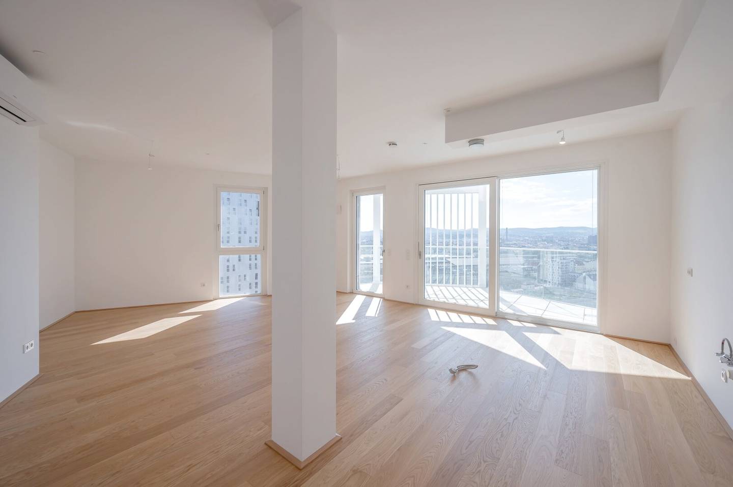 Sunnier panoramic view in the Nordbahnviertel Your property First occupancy (T191)