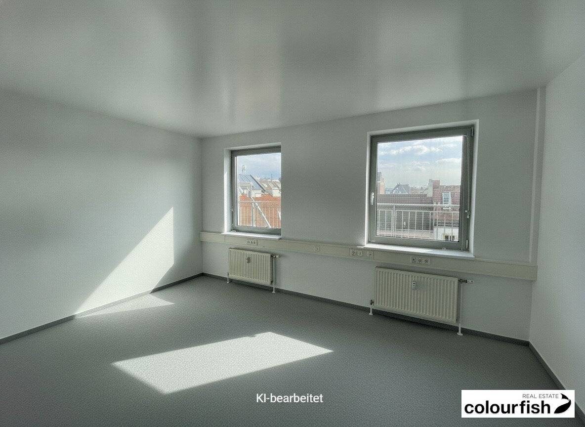 Rooftop Terrace New Build Office near Westbahnhof after Renovation