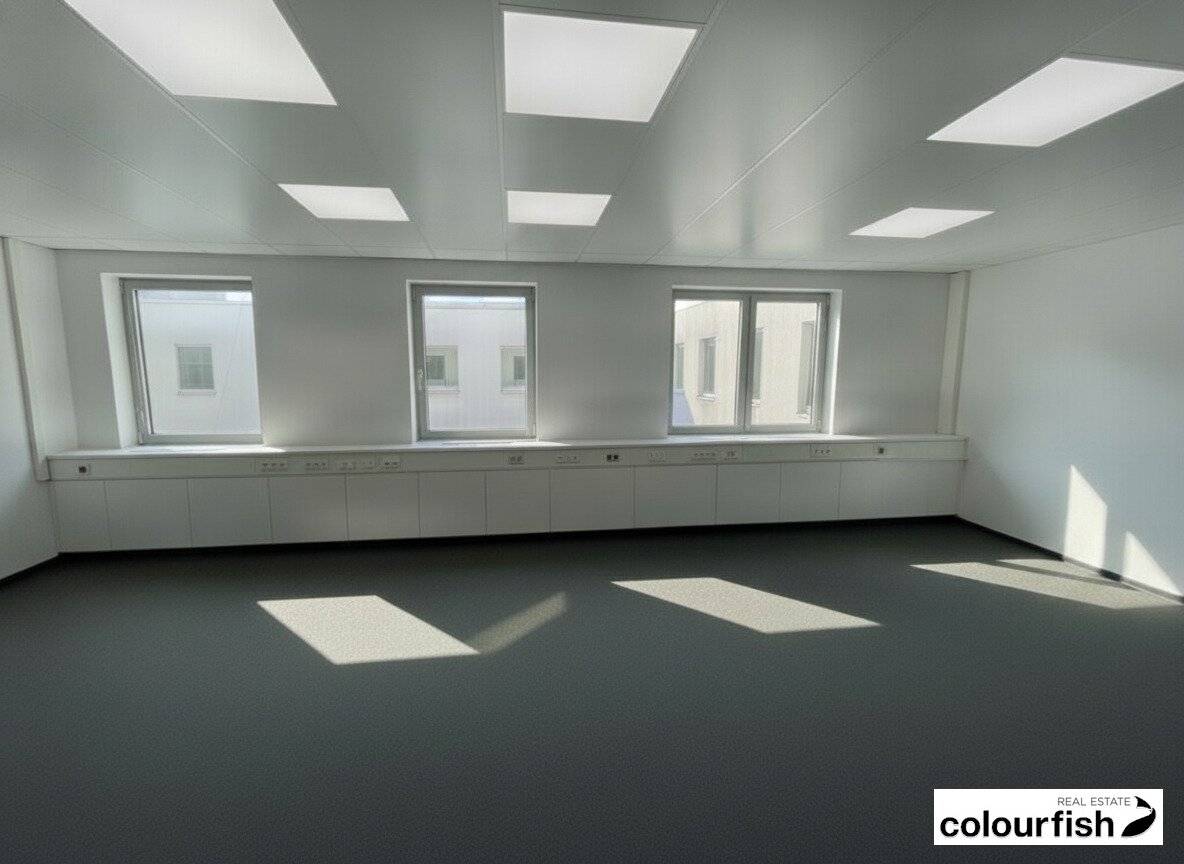 Flexible terrace new-build office near Westbahnhof after renovation