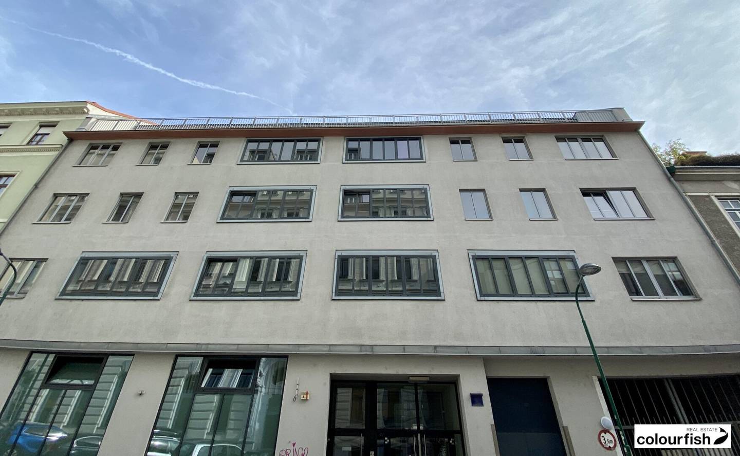 Flexible new build office near Westbahnhof after renovation