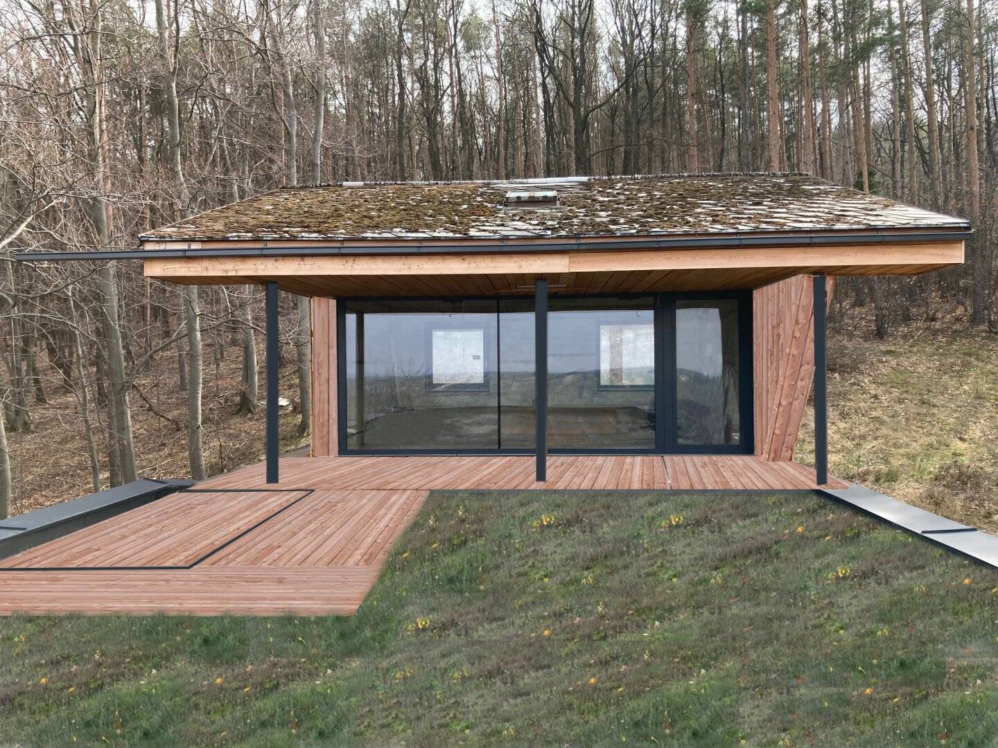 Beheimatet im Grünen – Haus mit Garten, zwei Terrassen, großem Waldgrundstück und Garage in ruhiger und grüner Lage von Forchtenstein