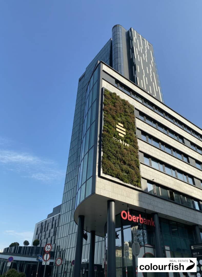 Optional möblierte Bürofläche in "myhive am Wienerberg"