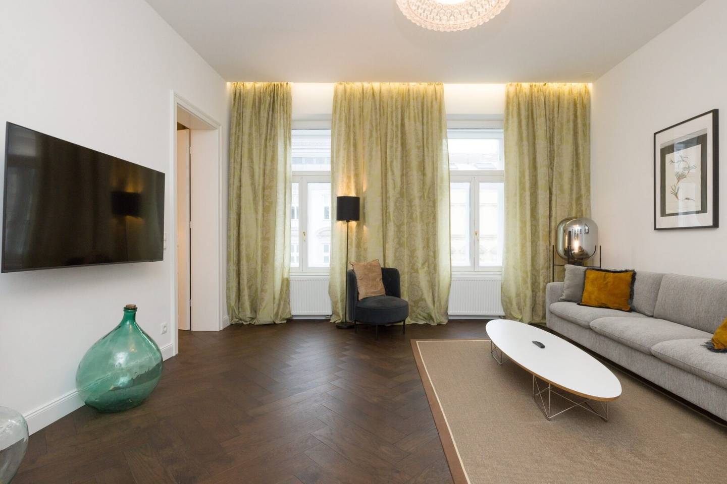 Stilvolle Drei Zimmer Residenz in Döbling mit großzügigem Wohngefühl