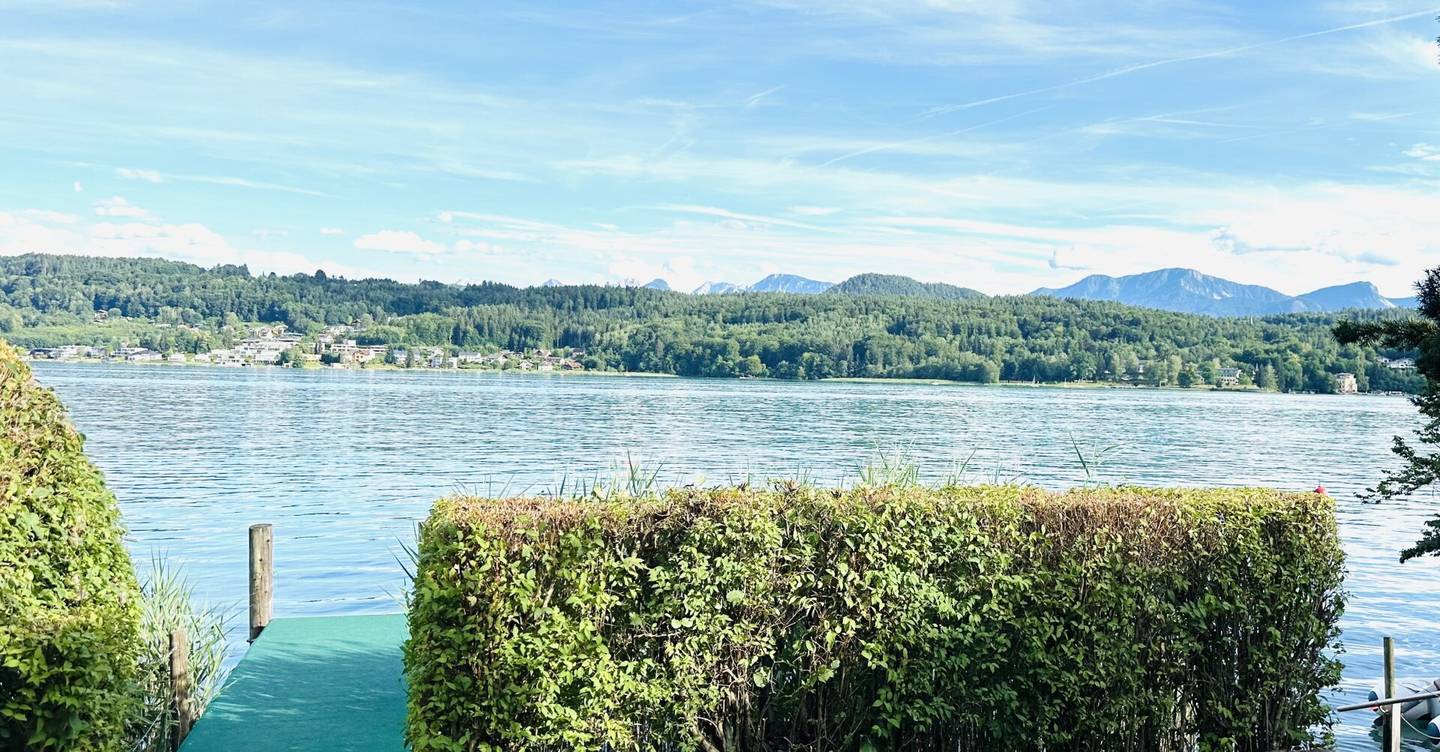 Provisionsfrei !!!Exklusive Liegenschaft am Wörthersee, Strandbereich, Boje