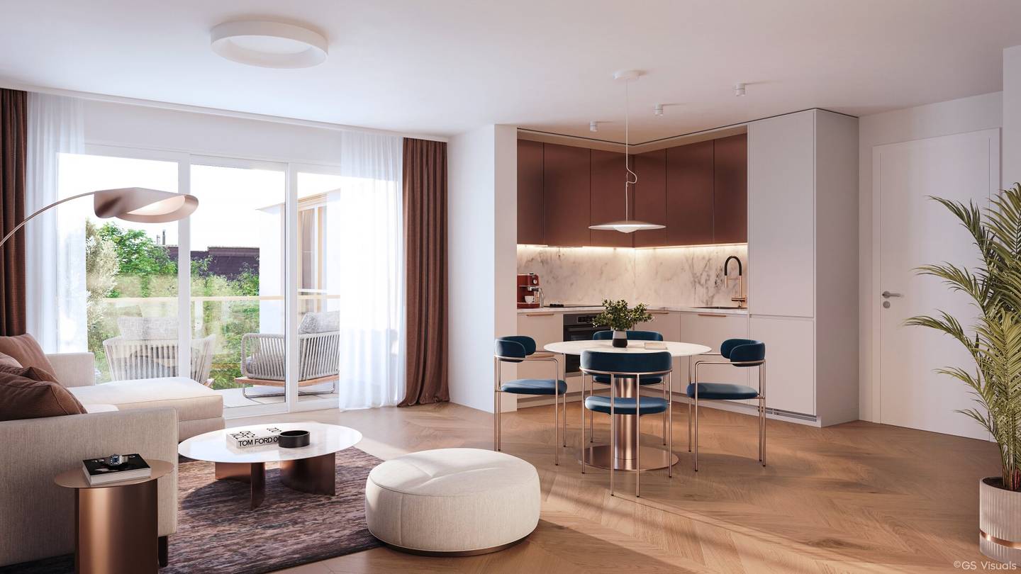 Familienleben auf höchstem Niveau: Lichtdurchflutete 3-Zimmer-Wohnung mit Balkon || Sandleitengasse 68