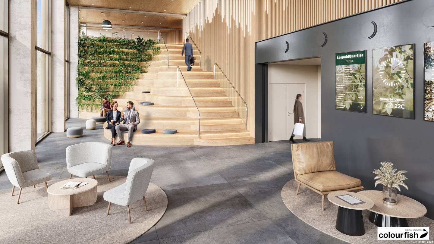 LeopoldQuartier Office bei U4 Rossauer Lände