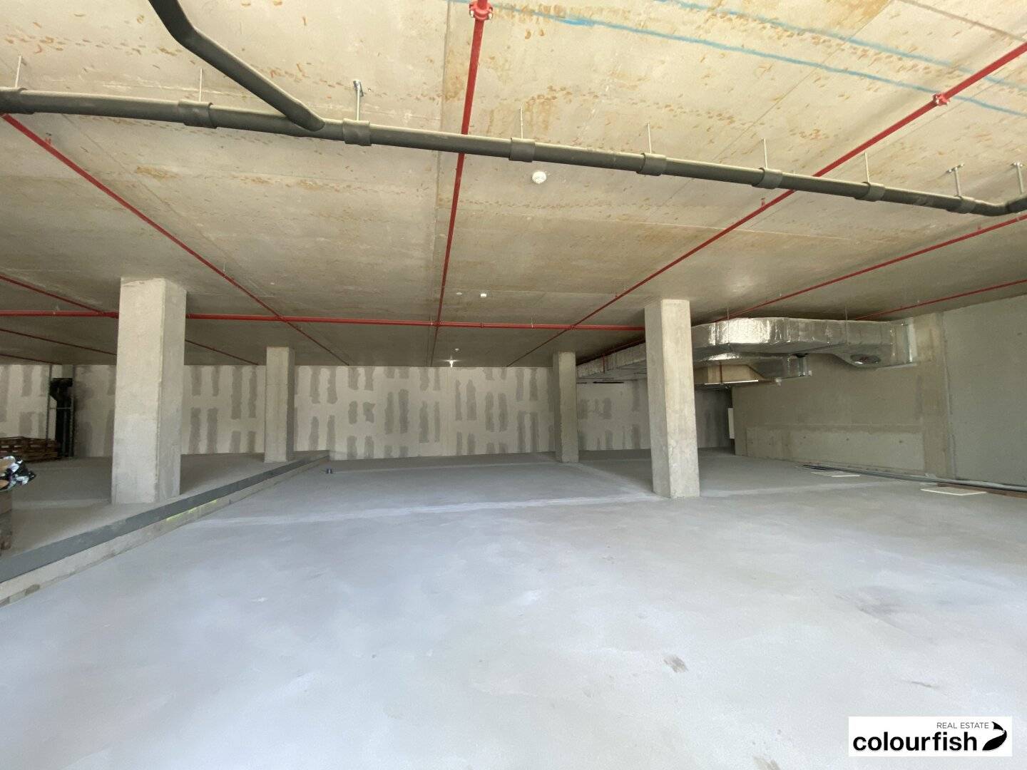 Flexible retail space in the Central Hub