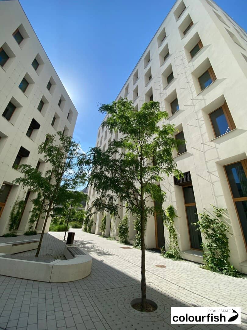 The ROBIN - energy-efficient offices in the Seestadt