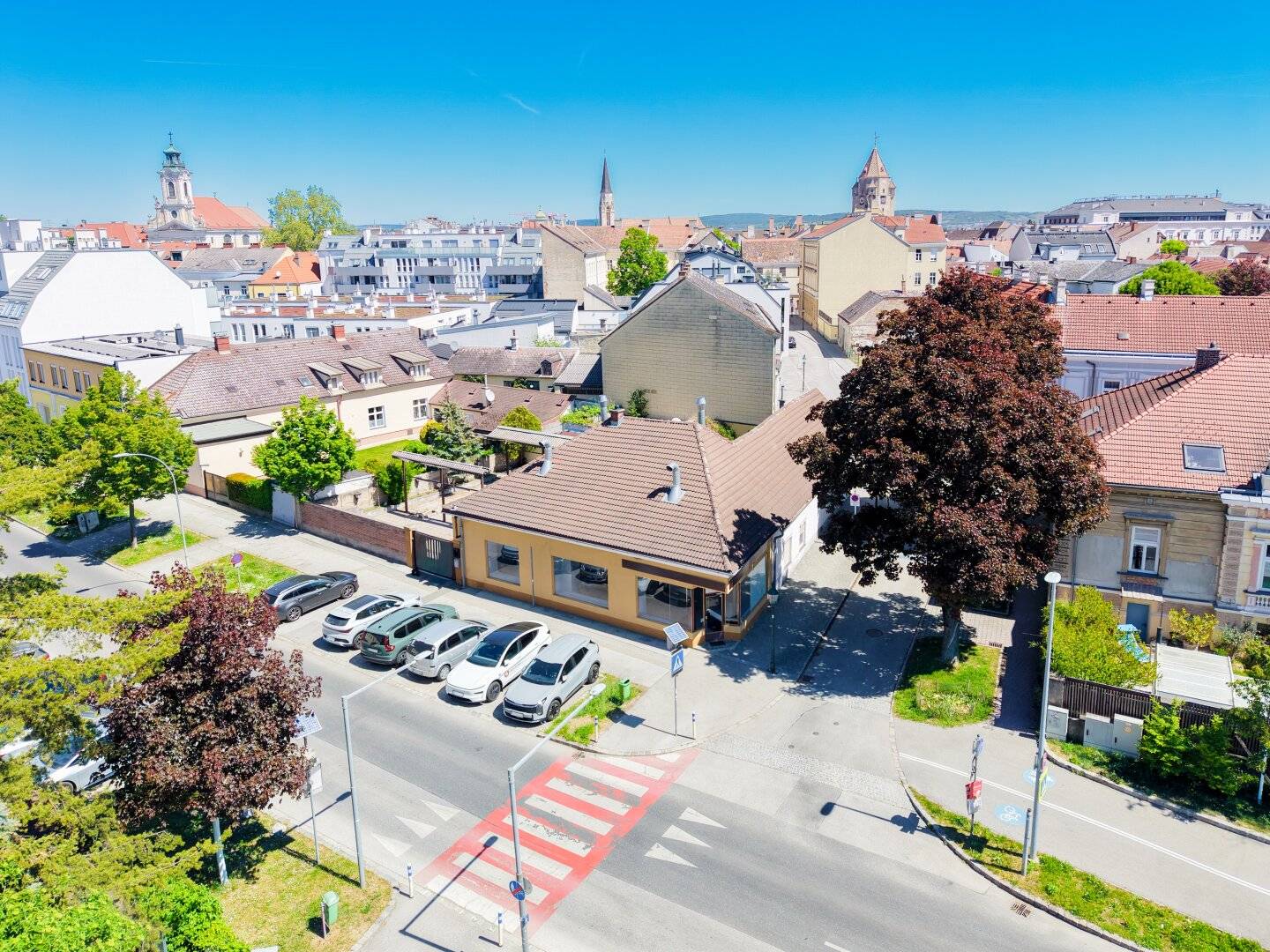 Projektliegenschaft im Kerngebiet von Korneuburg | Toplage zw. Bahnhof & Zentrum | ca. 1.100 m2 Nutzfläche möglich