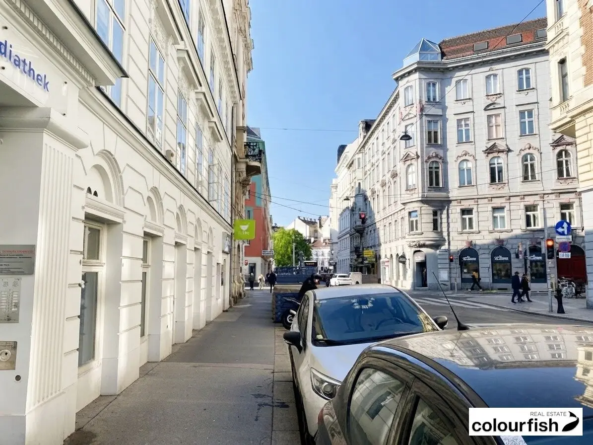 Commercial space directly on Gumpendorfer Straße