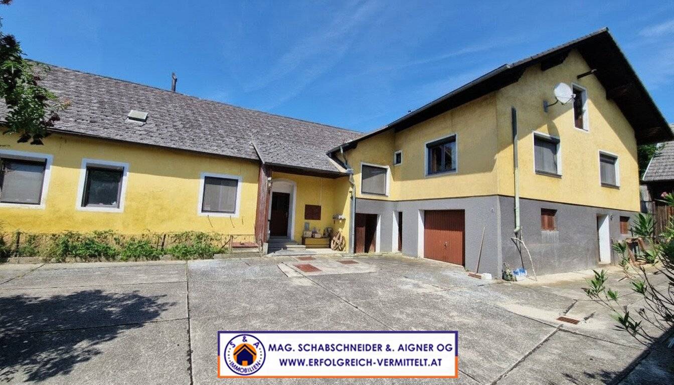 Traditionelles Bauernsacherl in erhöhter, ländlicher Lage nähe Wachau und Stift Melk - renovierungsbedürftig!