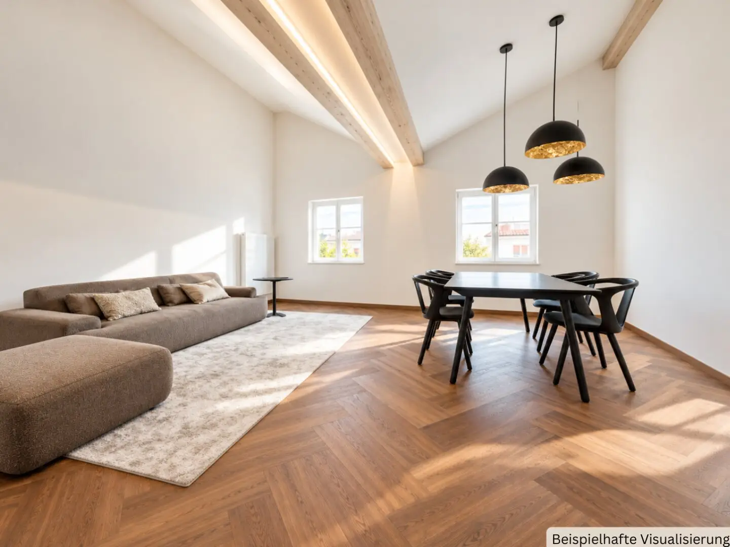 Sanierungsbedürftige Dachgeschosswohnung über den Dächern der Salzburger Altstadt