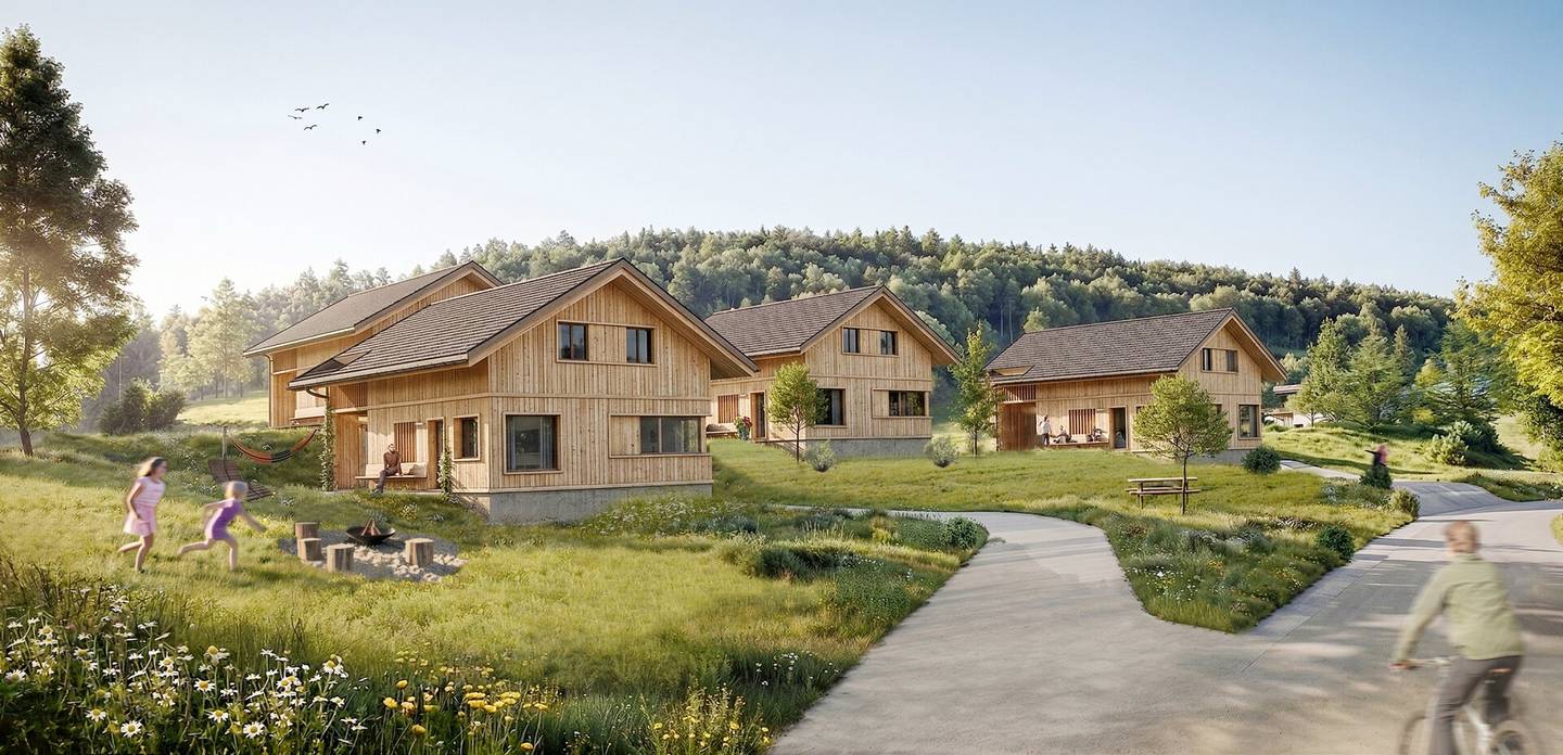 gemütliches Holzhauf  auf der Bazora - Neubau - in Vollholzqualität zu verkaufen