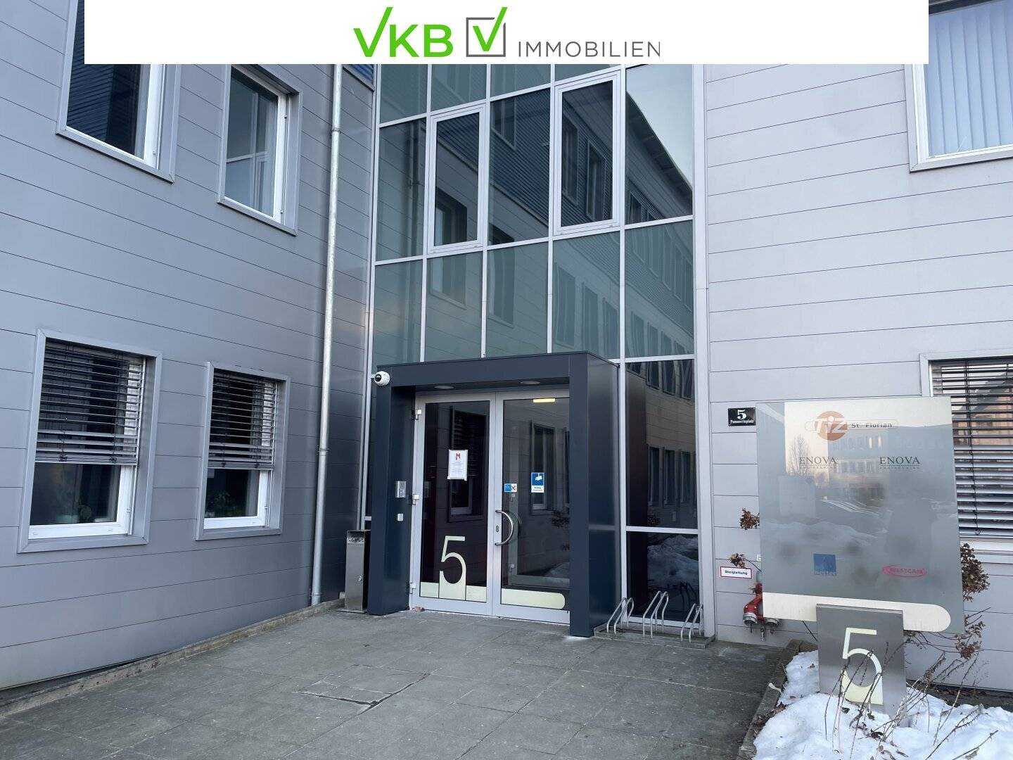 Office spaces in the Technology and Innovation Center in St. Florian