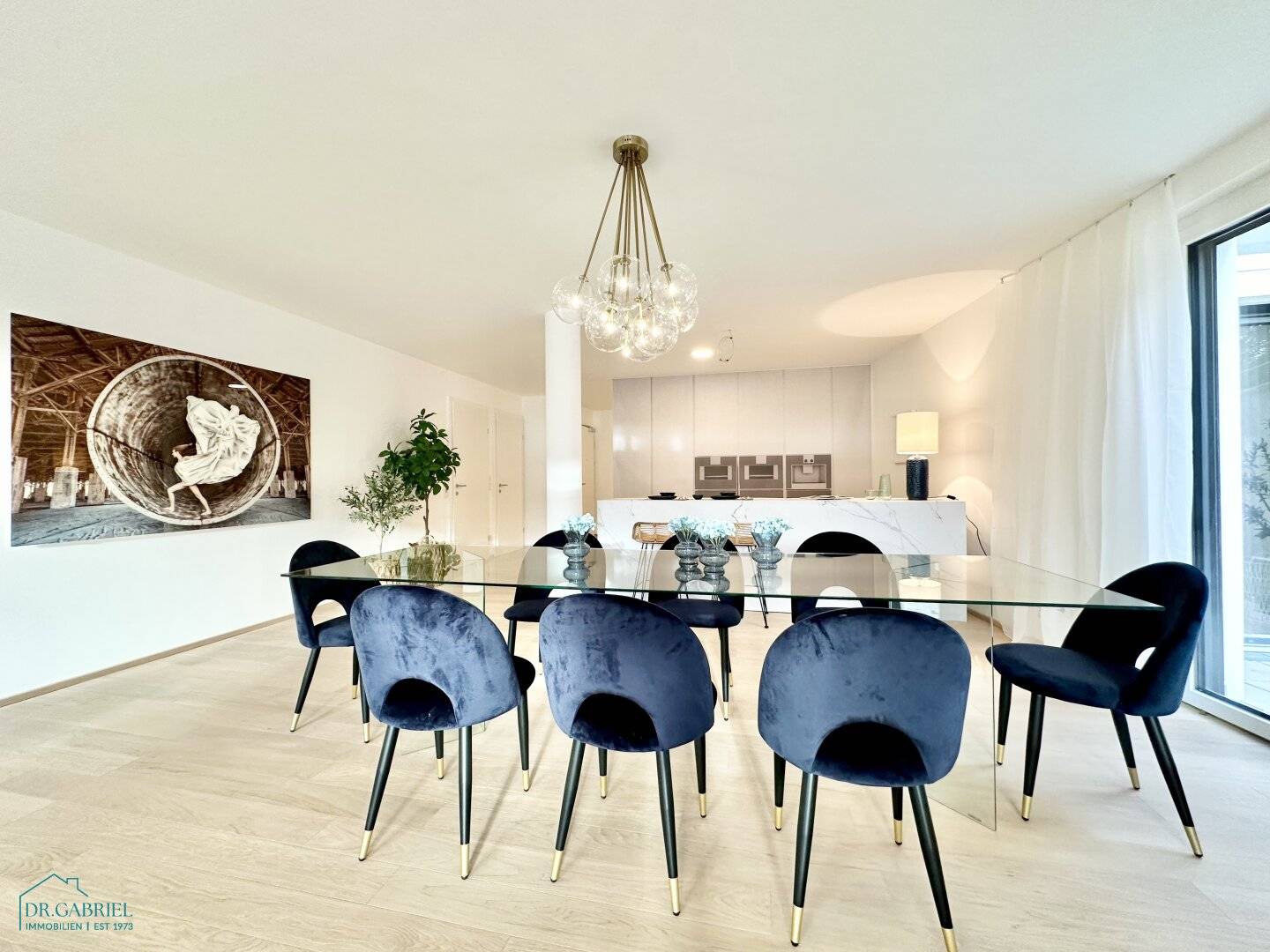 Ansicht Wohn- und Esszimmer