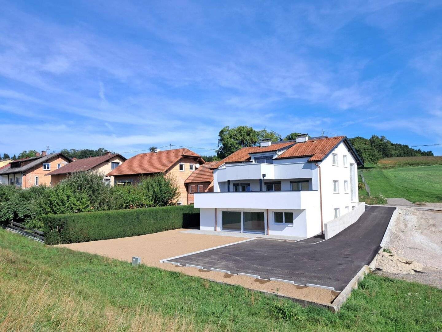 TOP 1 - First occupancy: spacious garden apartment with green view in Wallern an der Trattnach (Breitwiesen)