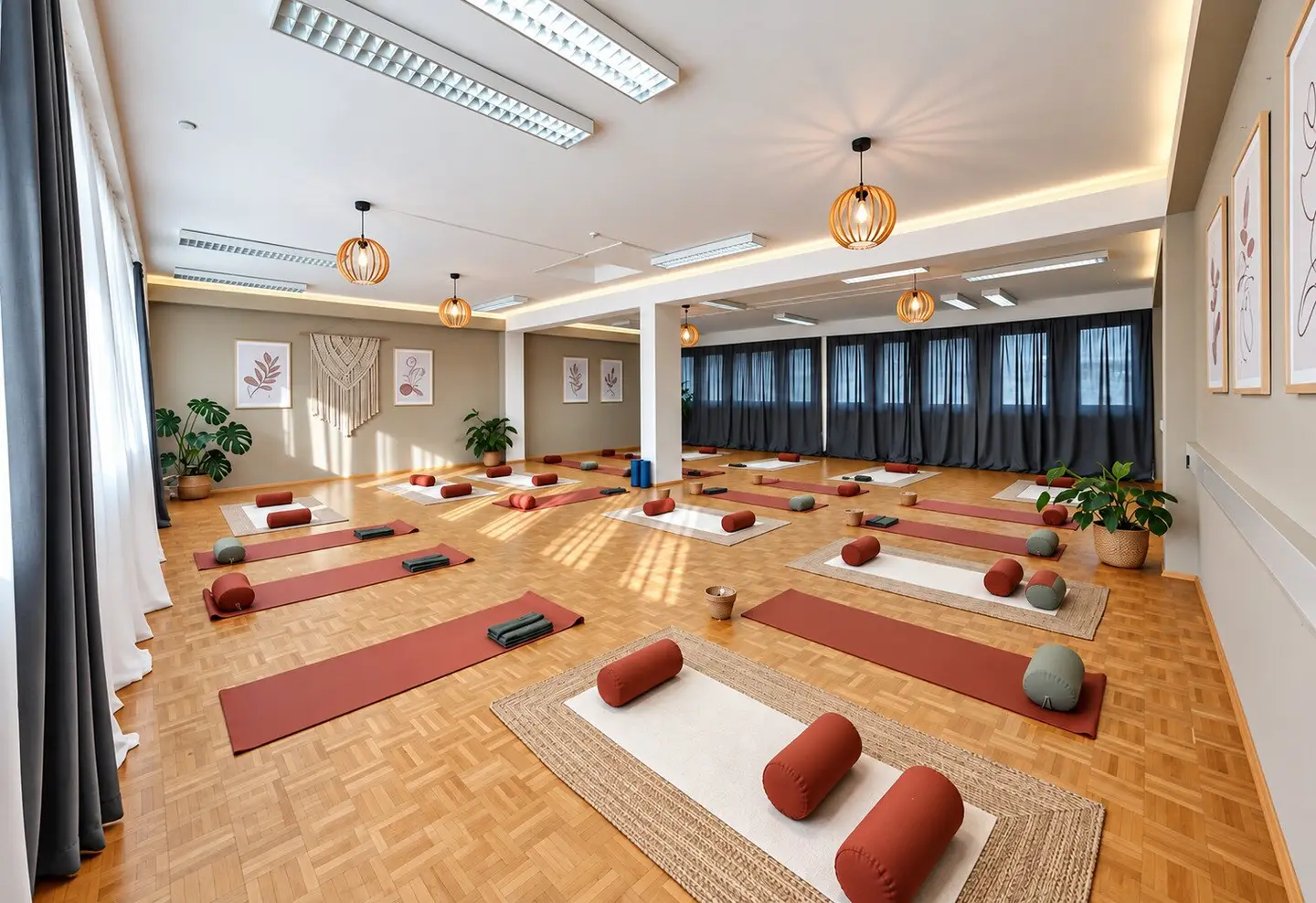 Immediately usable 170 m² commercial space in Klagenfurt, perfect for office, yoga, dance or studio